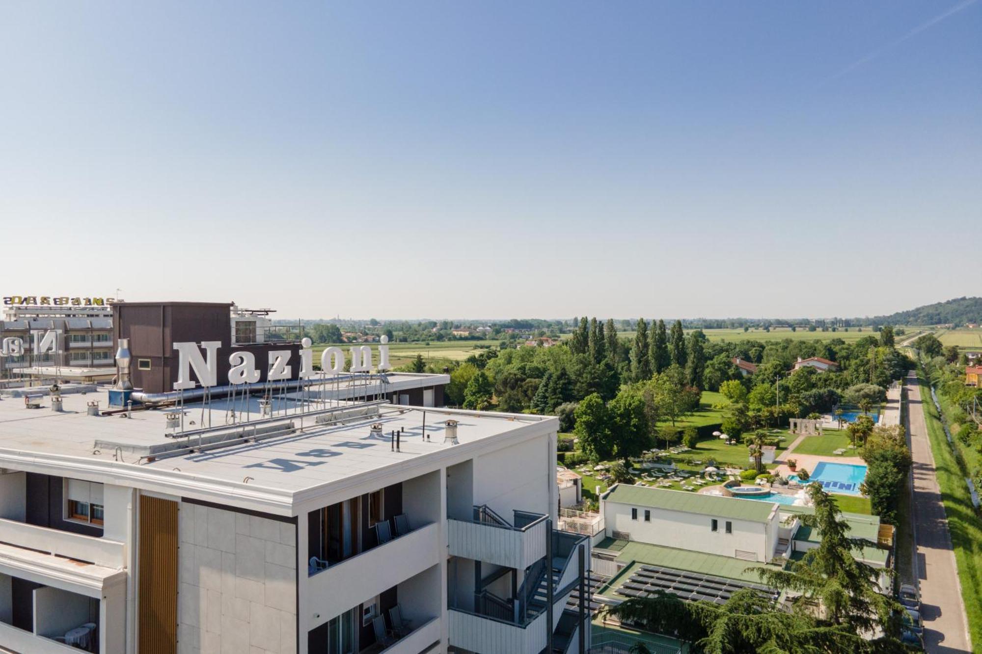 مونتيجروتو تيرمي Hotel Terme Delle Nazioni المظهر الخارجي الصورة